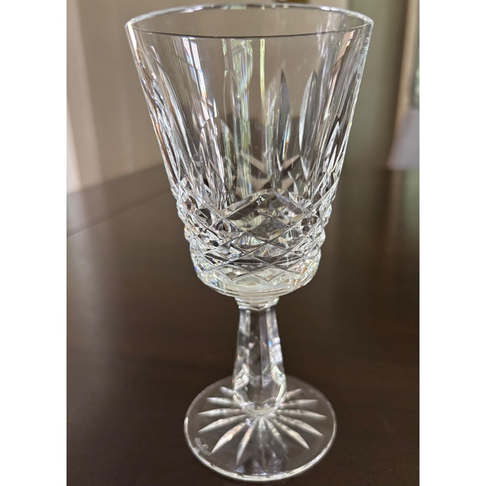 Waterford Crystal Kenmare Claret Wine Glass 6 Inch Cut Crystal Stemware